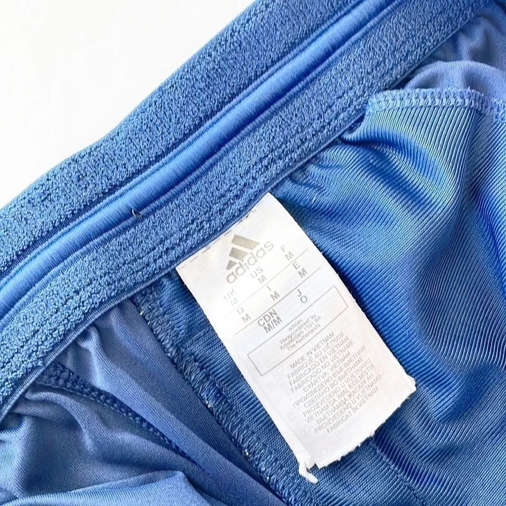 Adidas navy blue athletic shorts